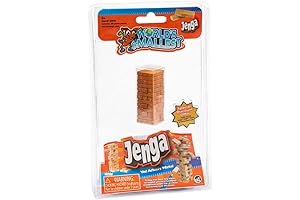 World's Smallest Jenga: The Classic Tower-Stacking Game on a Mini Scale