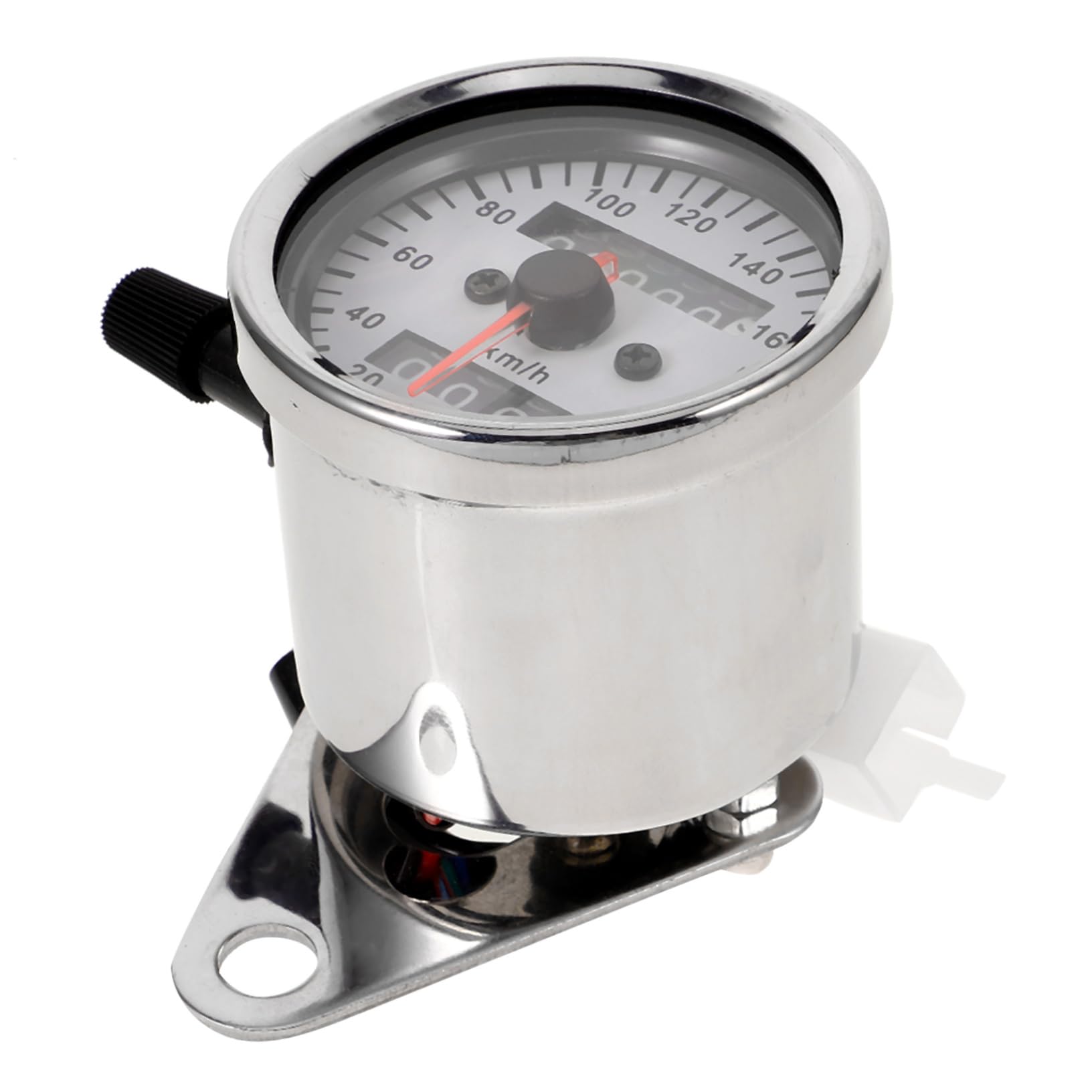 HOLIDYOYO Led Two- Dual Odometer Gauge Motorcycle Instrument Accurate Reading Iron for Riders