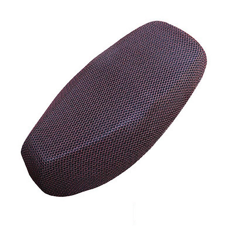Housse siège légère pour moto élastique coussin filet respirant