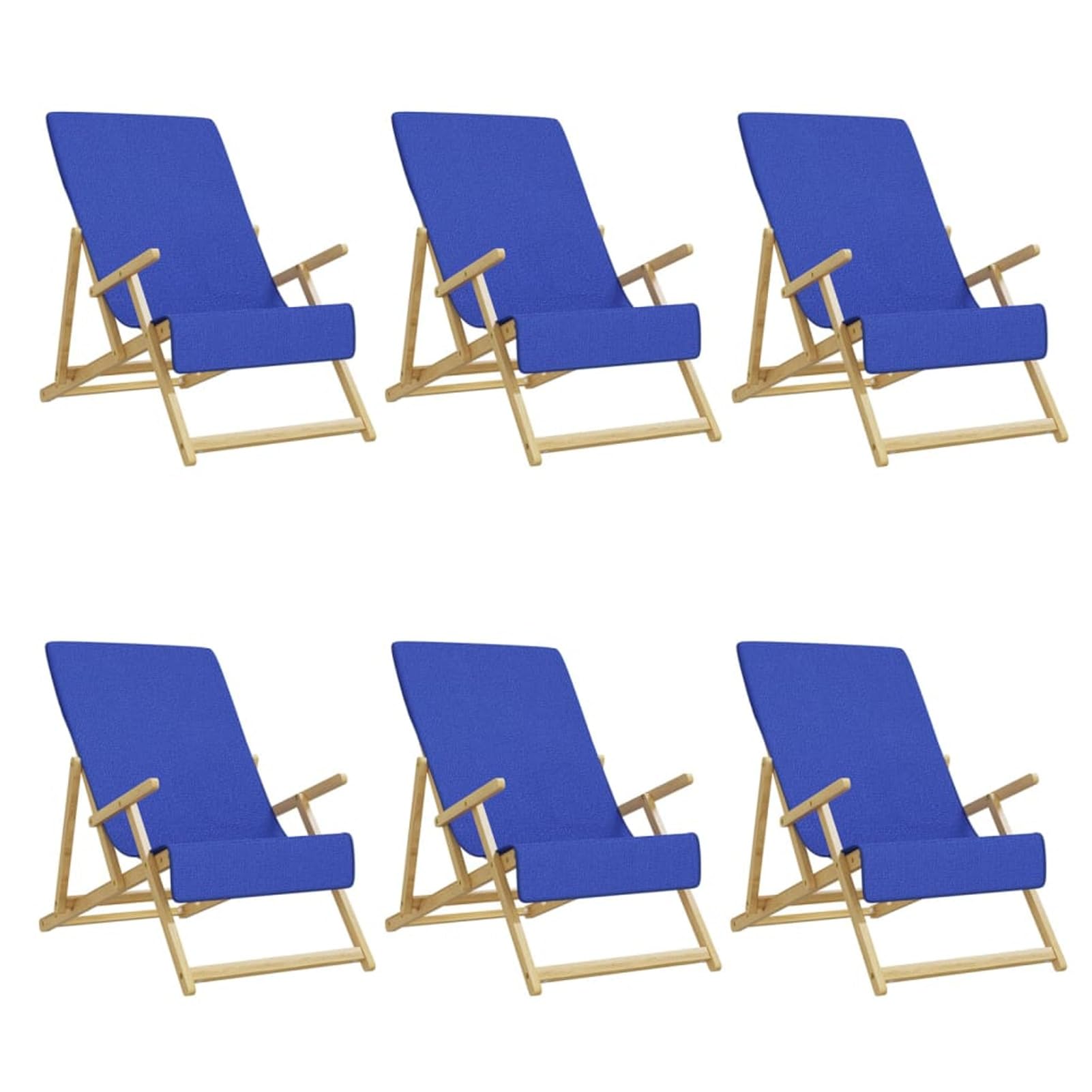 Telo Mare Microfibra – Leggero, fine e ad Asciugatura Rapida - Asciugamano Microfibra Grande - Telo Mare XXL - 100% Riciclato,Asciugamani da Spiaggia 6pz Blu Reale 60x135 cm Tessuto 400 gsm