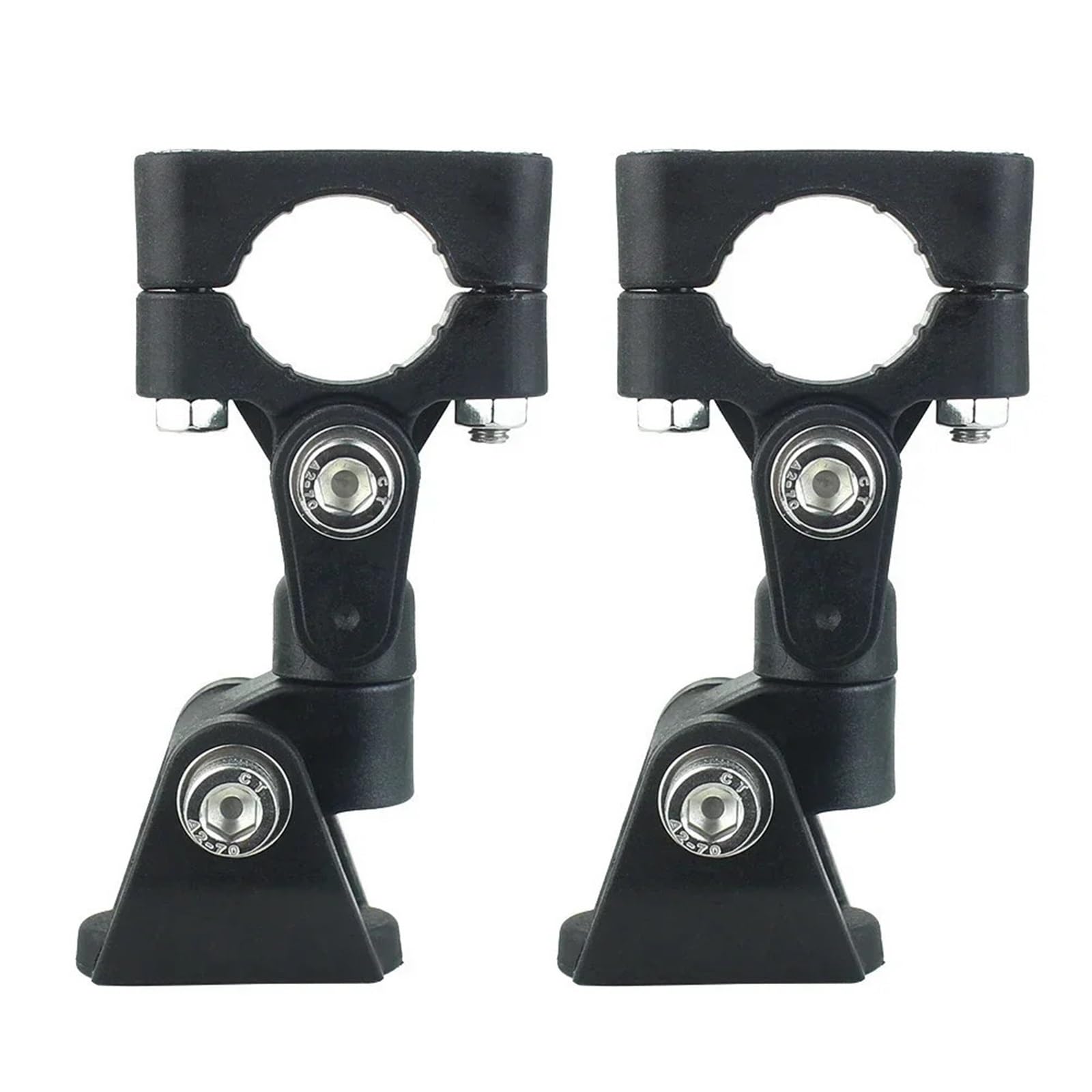 Geardrivex One Color Headlight Bracket 2Pcs Motorcycle Spotlight Fog Brackets Headlight Lamp Holder Fit For Bmw R1200gs F850gs F750gs F850gs 750 Gs 1250 Gs Lc
