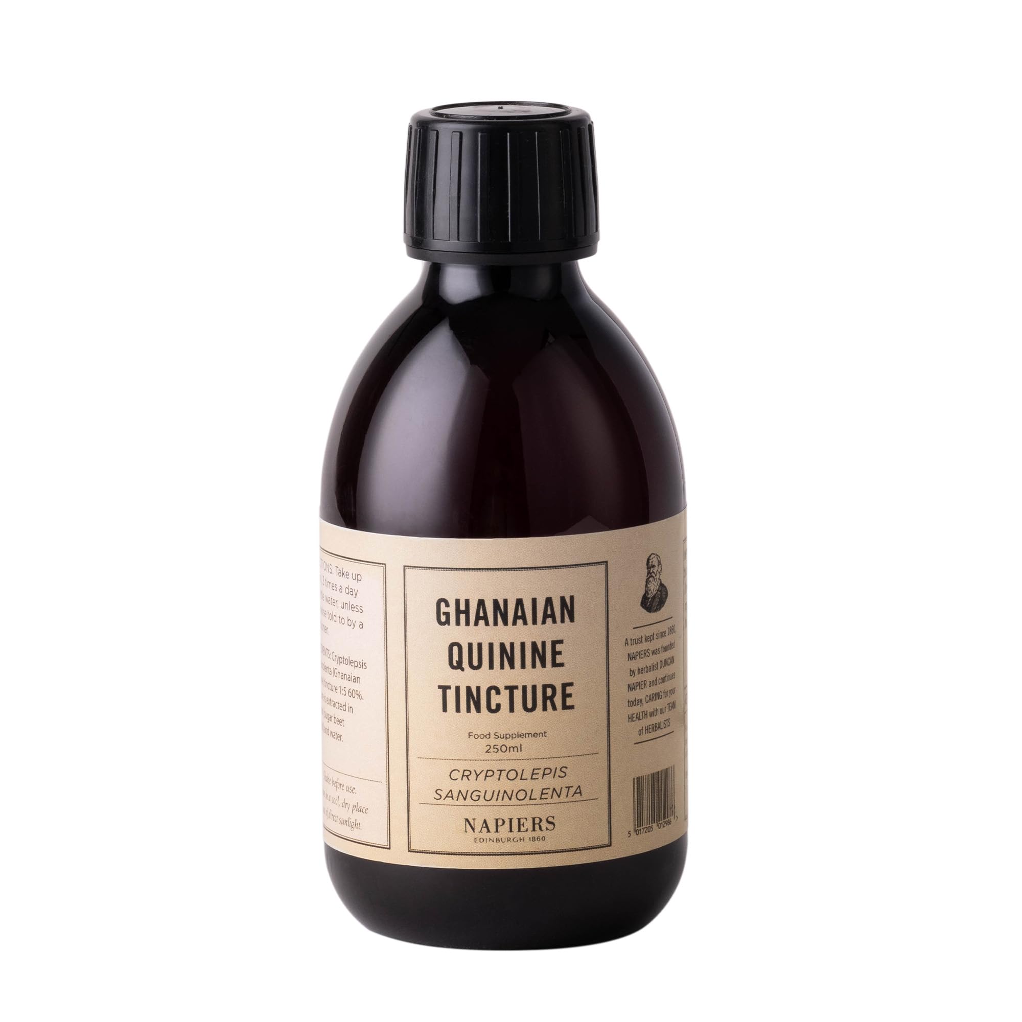 Napiers Ghanaian Quinine Tincture | Cryptolepis Root Tincture | Cryptolepis sanguinolenta - 250ML