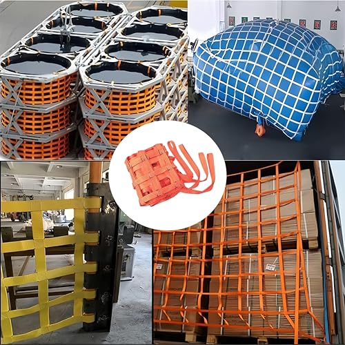 Hangendes Hebenetz Ladung Hängendes Netz,Sicherheitsfracht Hängendes Netz,Frachtnetz Material Handhabung Sriemen,Hangendes Hebenetz Maschenweite 10cm(1 * 1m)