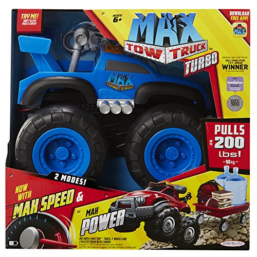 Max Tow Truck Turbo Speed Truck, Blue #TOP5
