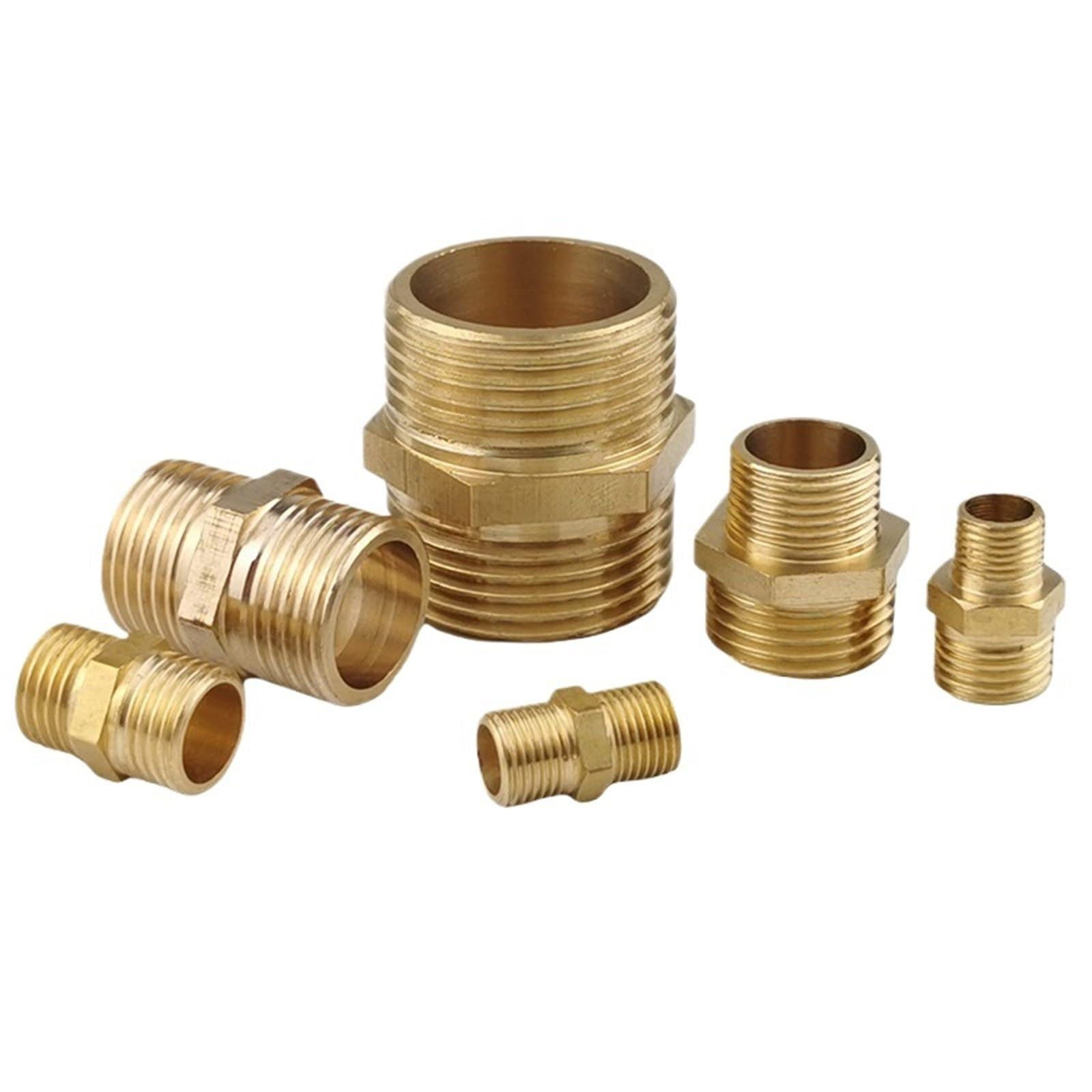 Raccordo per tubo in ottone 1/8 1/4 3/8 1/2 3/4 1 (2 Fen)