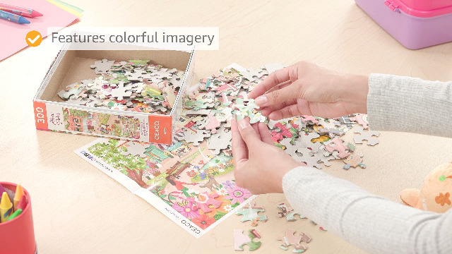 Amazon.com: Ceaco - Olivia Gibbs - Town Park - 300 Piece Jigsaw