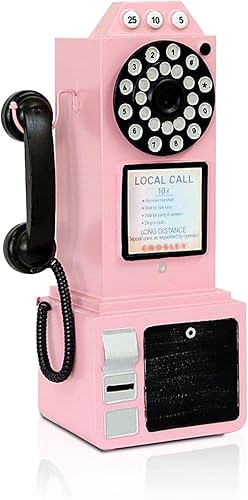 Miniatura 15 de Teléfono Antiguo – Esfera Rotativa Modelo de Teléfono Fijo Vintage Clásico Accesorios Retro Montados en la Pared, Manualidades, Ornamentos,