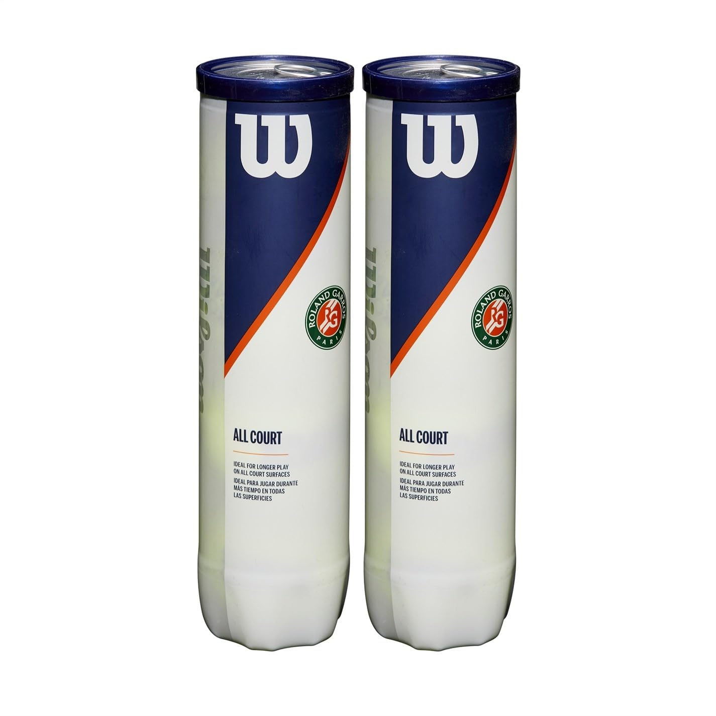 Wilson Roland-Garros Tubo de 4 pelotas