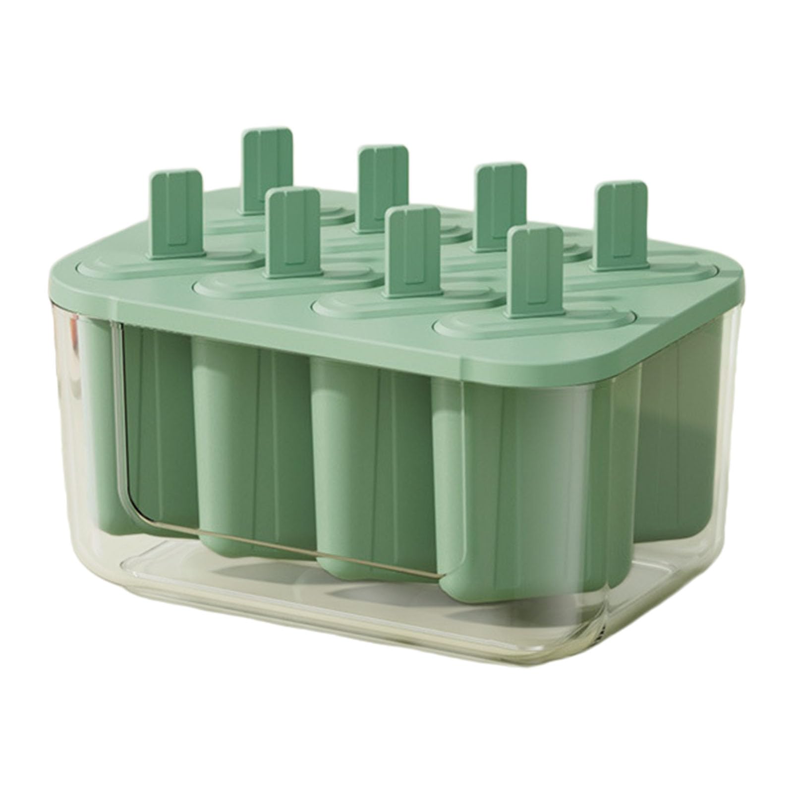 Tsophreniq Creative Ice Lolly Forms Multiple Shapes Secures Lid Making Tool for Parties Snacks Food Grade Popsicles Maker