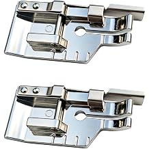 2PCS 1/4'' Snap-On Foot w/Guide for All Low Shank Sewing Machines