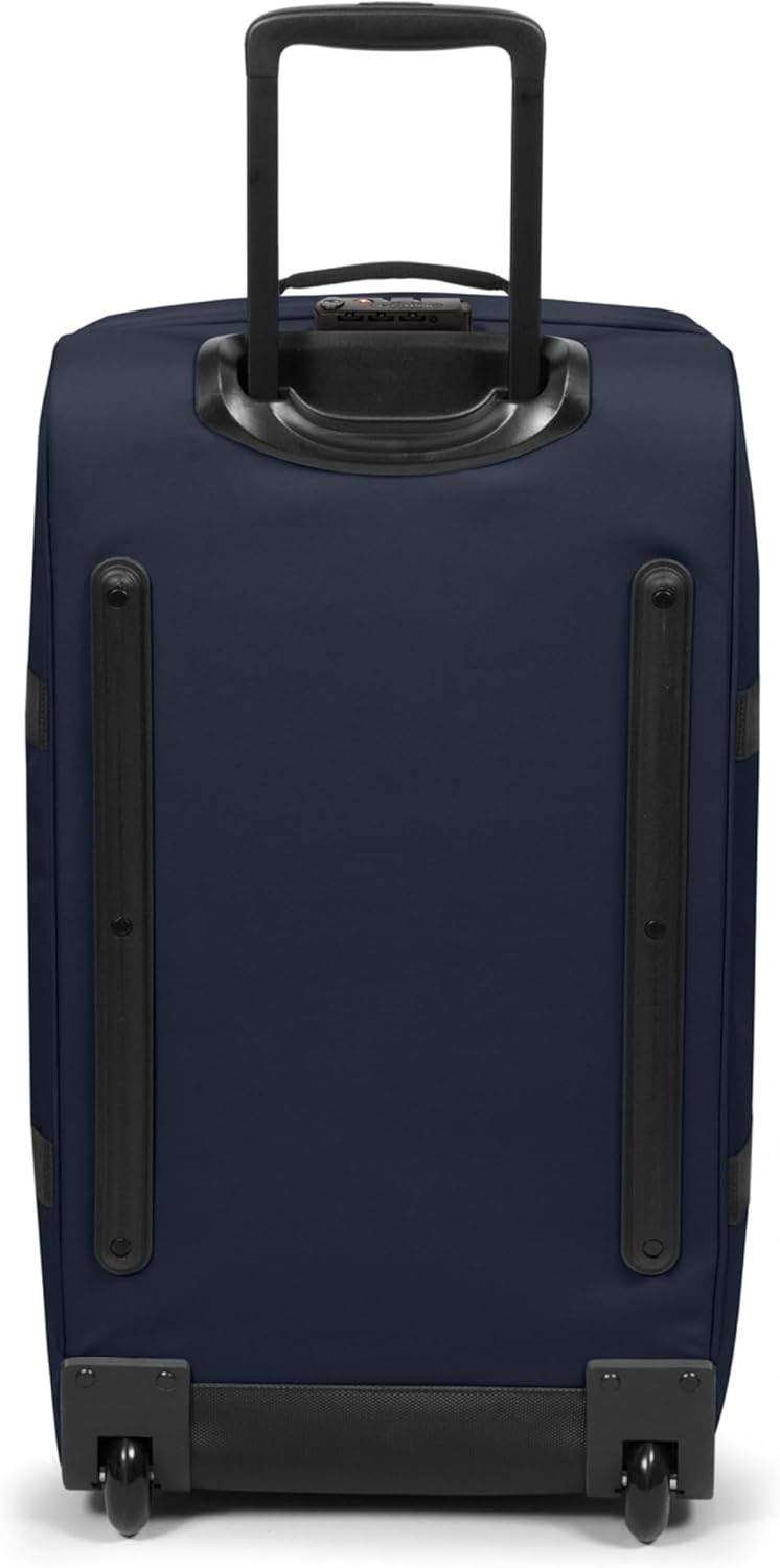 EASTPAK Tranverz M – 78L Large Wheeled Luggage with Dual Compartments, TSA Lock, Compression Straps & Smooth-Wheeling System, Ultra Marine - Image 2