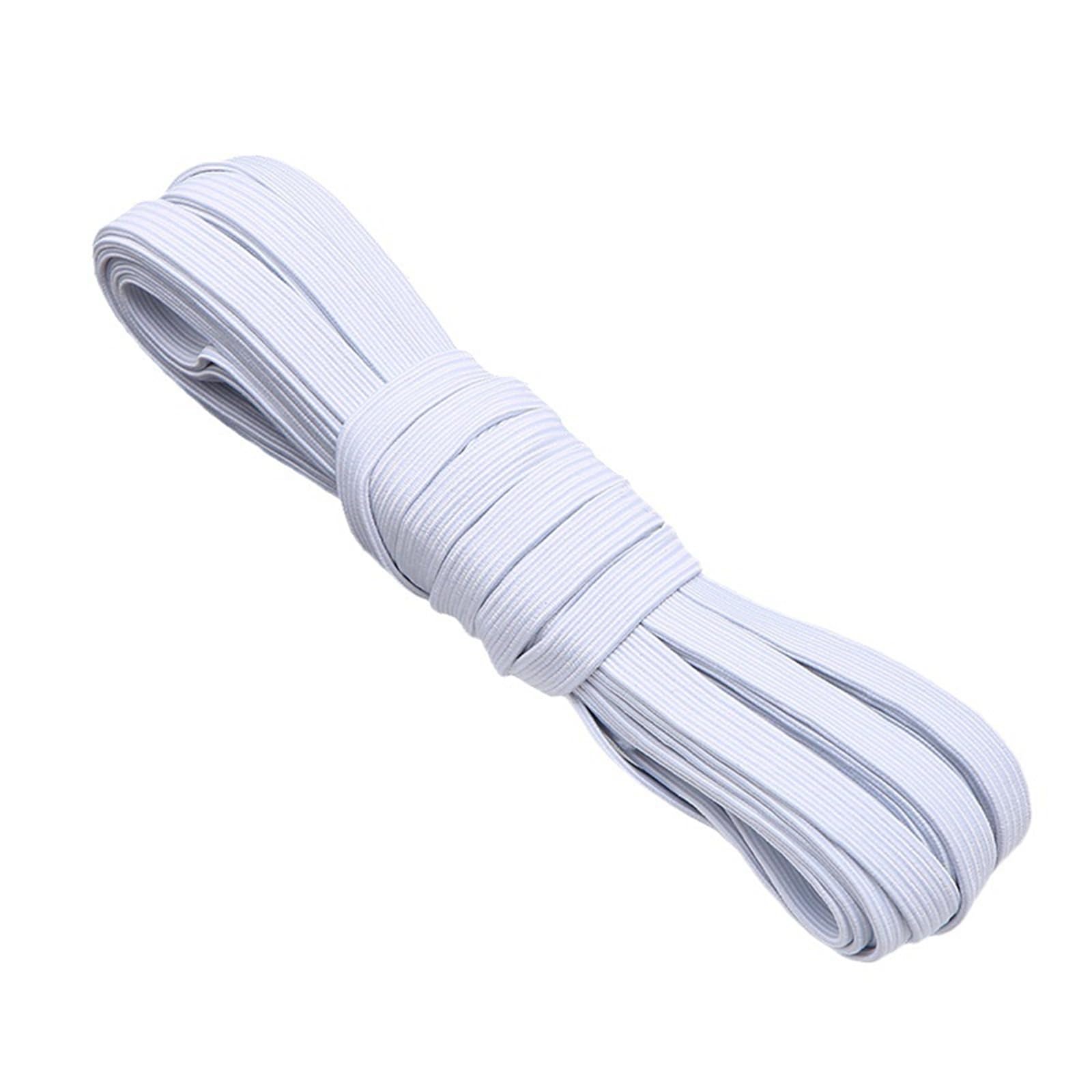 Tsophreniq 5m / 10m / 20m Double Layer Elastic Band Elastic Sewing Tape Stretch Strap Wide Flat Stretch Band