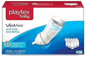 Playtex Baby Ventaire Anti Colic Baby Bottle 5 Pack
