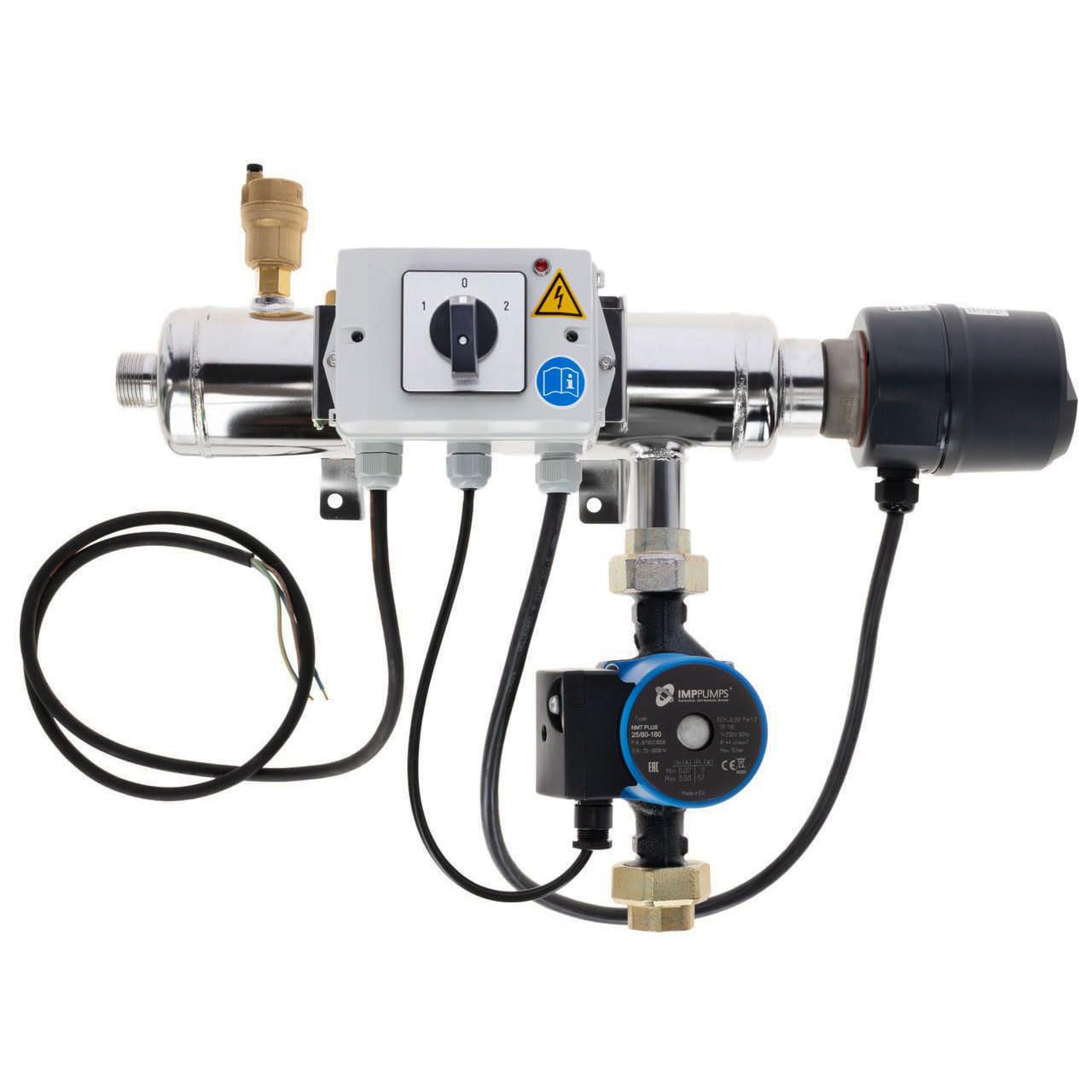 Zirkulationspumpe C10 Umwälzpumpe mit Heizelement für Ganzjahresbetrieb Kerbl 223130 Gefrierschutz Thermo
