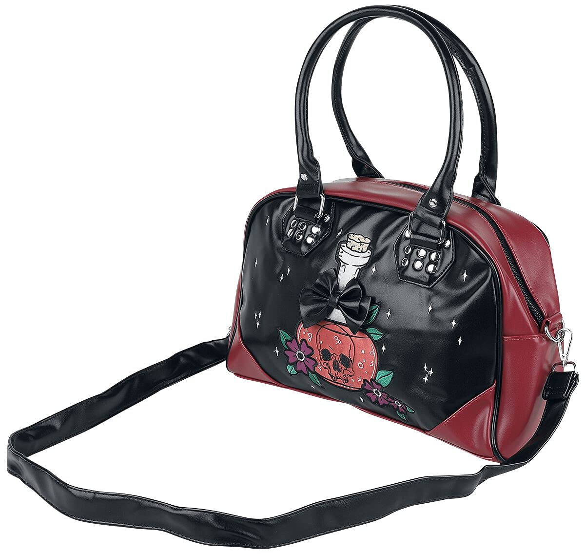 Banned Apparel Ltd Banned Poison Rip Handbag, Red