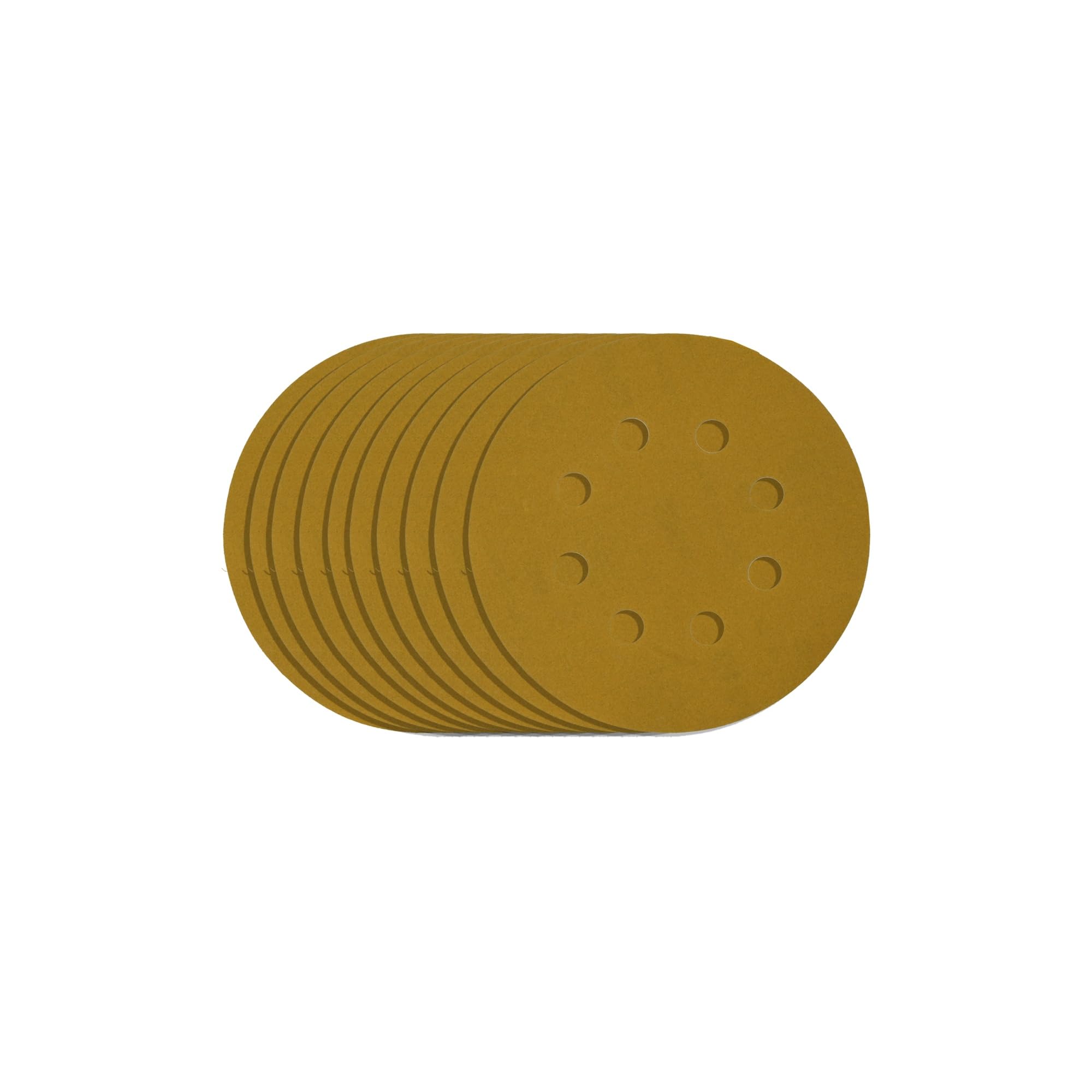 Taparia Velcro Sanding Disc (5 inch / 125mm, 320 Grit, 8-Hole, Pack of 10)-Durable Abrasive Sheet, Fast Change Velcro Backing-For Wood, Metal Surface Finishing-Carpentry, Automotive, Construction-picture-20
