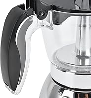 Vista 8 de Qiilu Moka - Olla de acero inoxidable para 4 tazas de café, para cocina, moka
