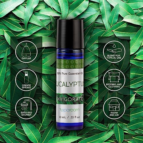 Aceite esencial puro de eucalipto SpaRoom 10 mL miniatura 4