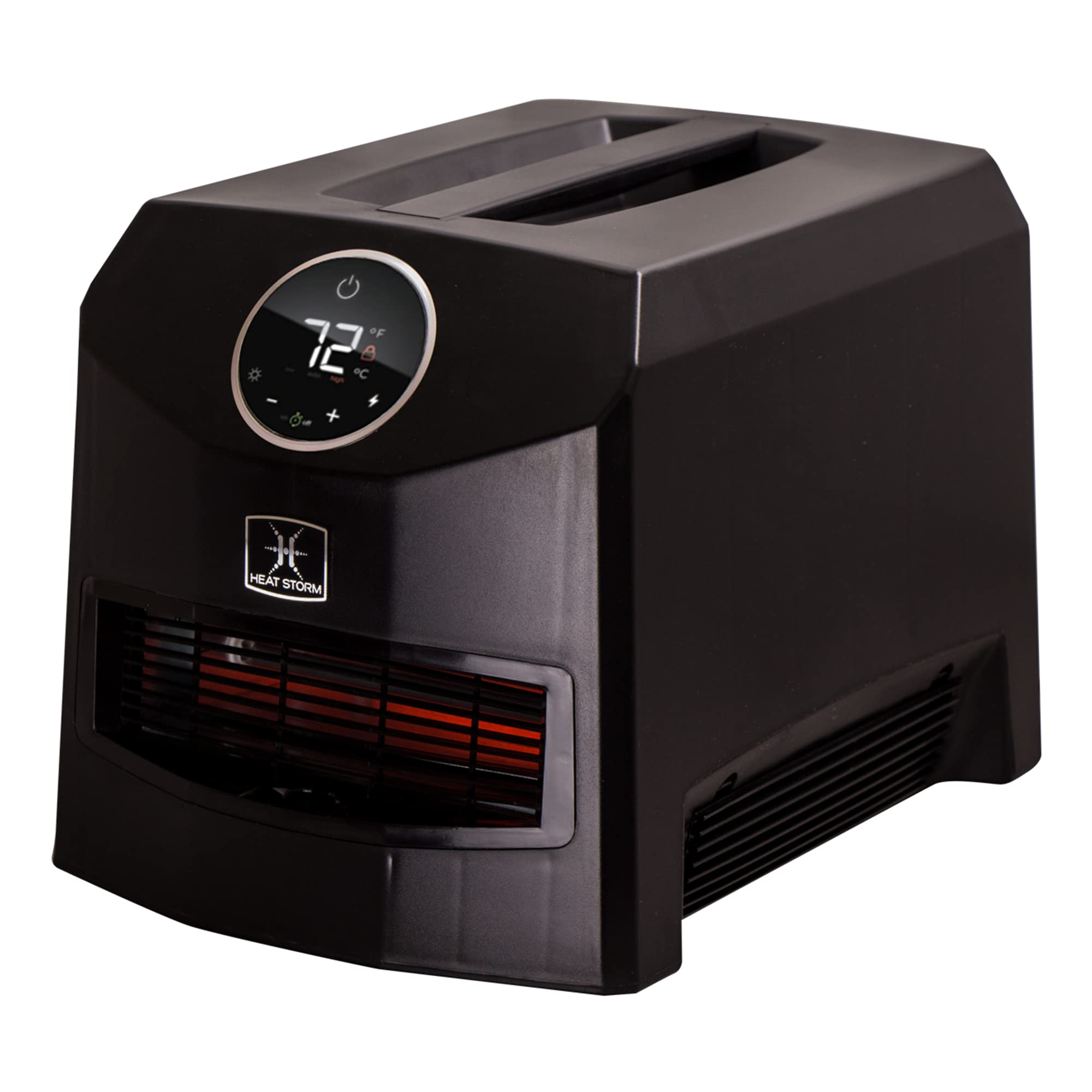 Amazon.com: Heat Storm HS-1500-IMO Portable Infrared Heater, 10 lbs, Mojave  Black : Home u0026 Kitchen