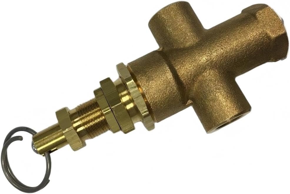 M2853 Air Compressor PILOT VALVE - for CHAMPION GAS POWERED OR ELECTRIC COMPRESSOR parts HGR7-3H HGR7-3K HGR5-3H - Unloader Valve Replacement - 1/4" FPT 145-175 PSI