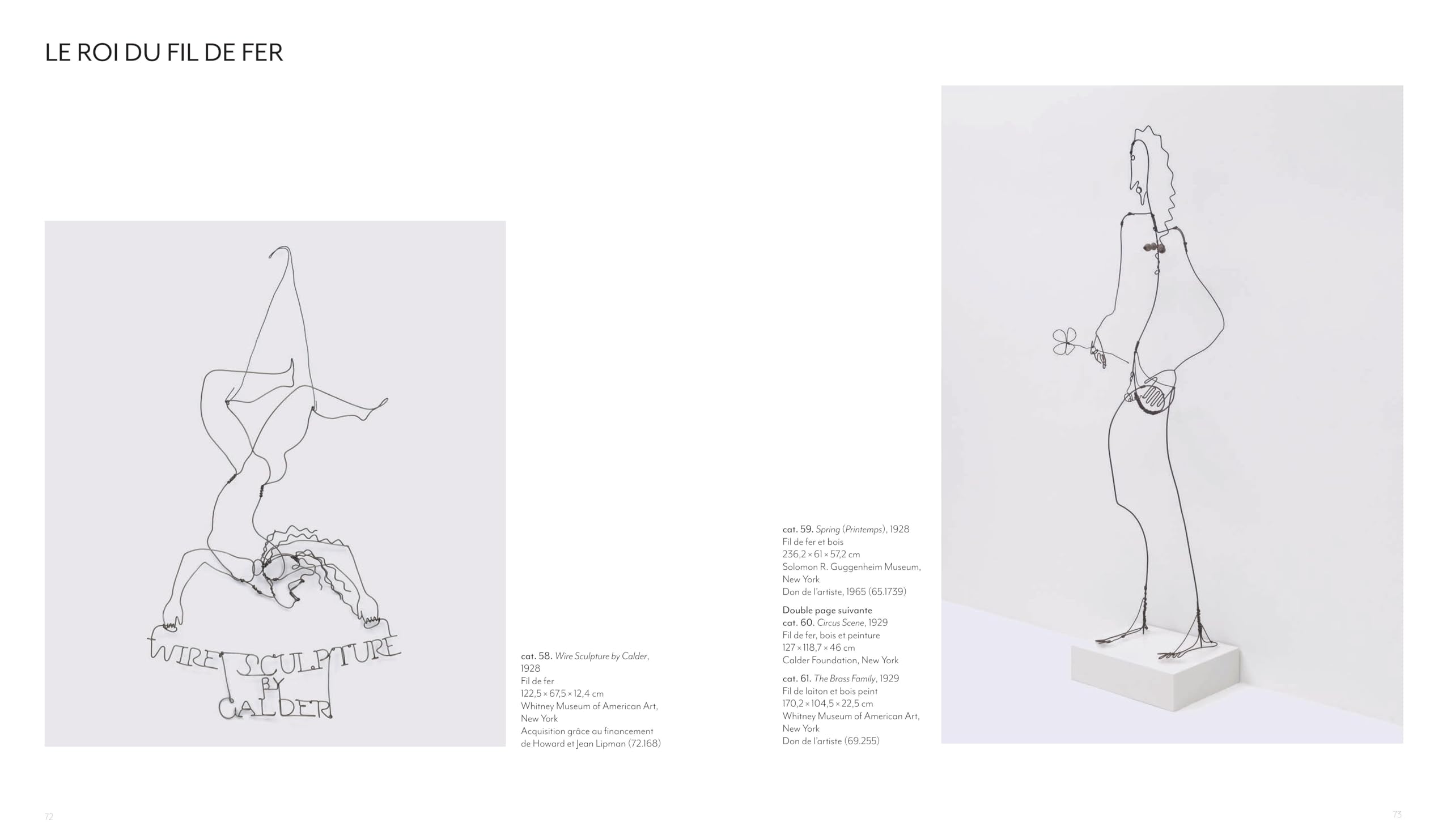 Calder catalogue officiel d'exposition