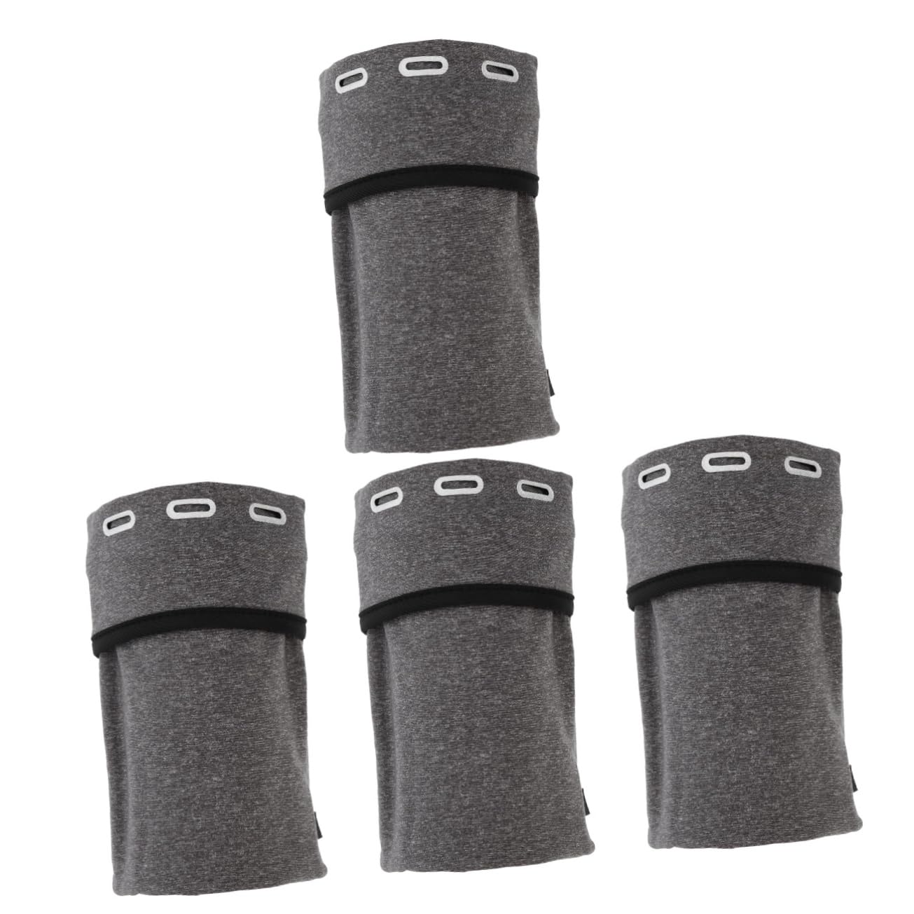 Gadpiparty 4piezas Deportivo para Teléfono Móvil Funda para Correr y Ejercicio Al Aire Soporte De Brazo Orificios para Auriculares para Ciclismo y Jogging