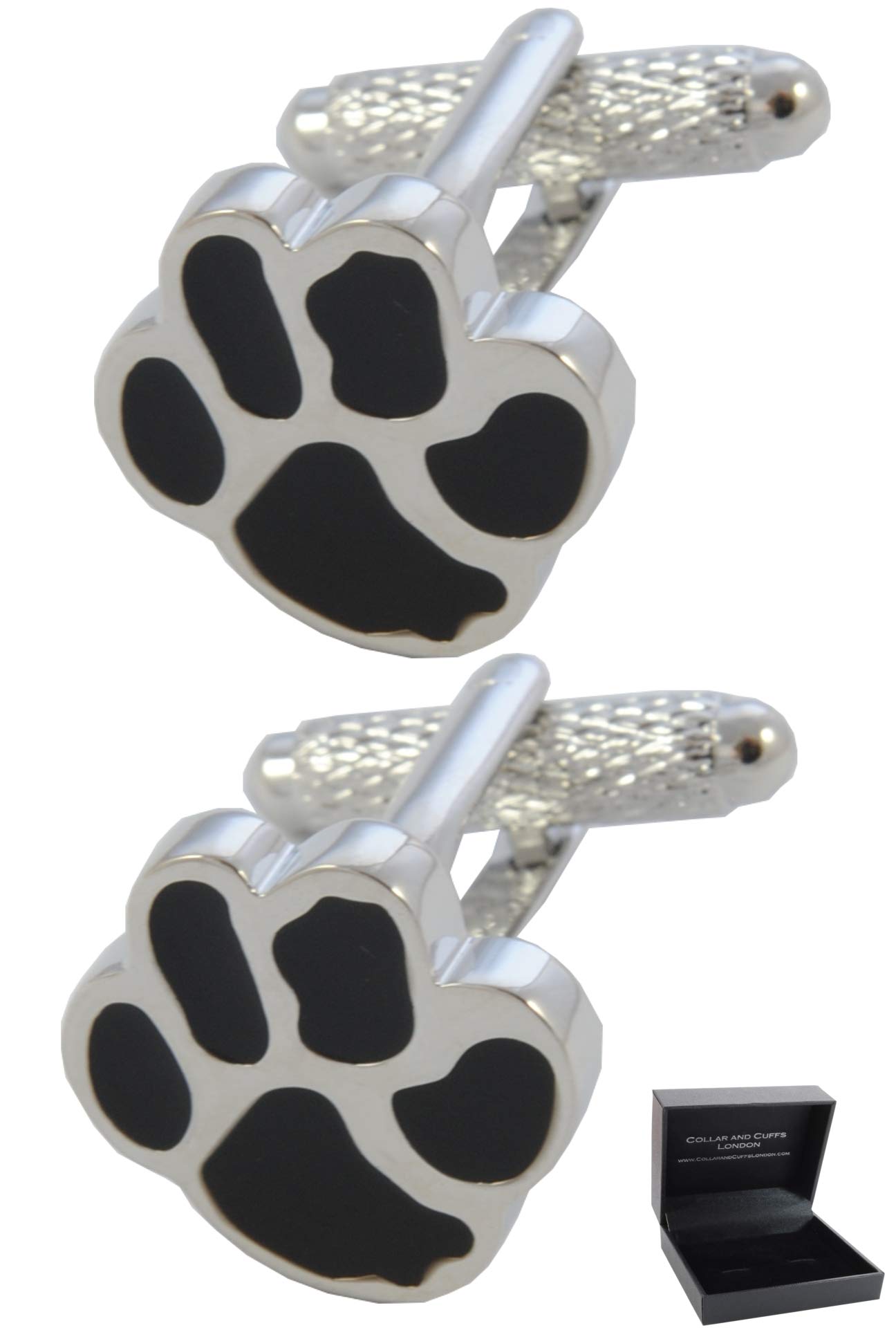 Collar and Cuffs London - Luxury Cufflinks for Men with Presentation Gift Box - Solid Brass - Animals