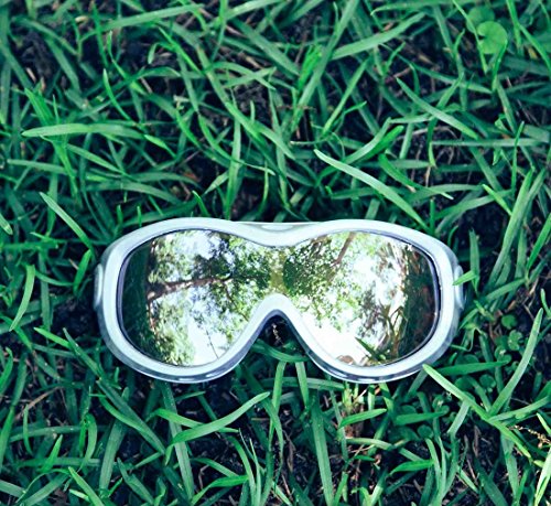 GloFX Rainbow Mirror Diffraction Visor Glasses – Cyberpunk Festival Essentials for Rave Outfits, Light Shows, Festivals & UV Protection, Must-Have Rave Accessories - Thumbnail 5