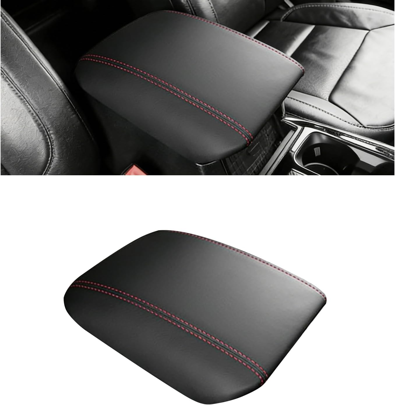 for 2020-2024 2025 2026 Ford Explorer Center Console Cover for 2020-2026 Ford Explorer XLT/Limited/ST/ST-Line/Timberline/Tremor/Platinum/King Ranch Accessories, Middle Console Armrest Cover