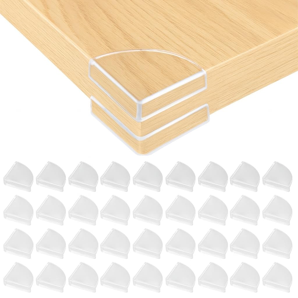 【36個セット】Tomorotec コーナークッション コーナーガード 透明 薄型 上下2枚貼り可能 狭い角にも対応 透明 机 カバー 保護 介護 ベビーコーナーガード コーナー保護材 怪我防止 家具