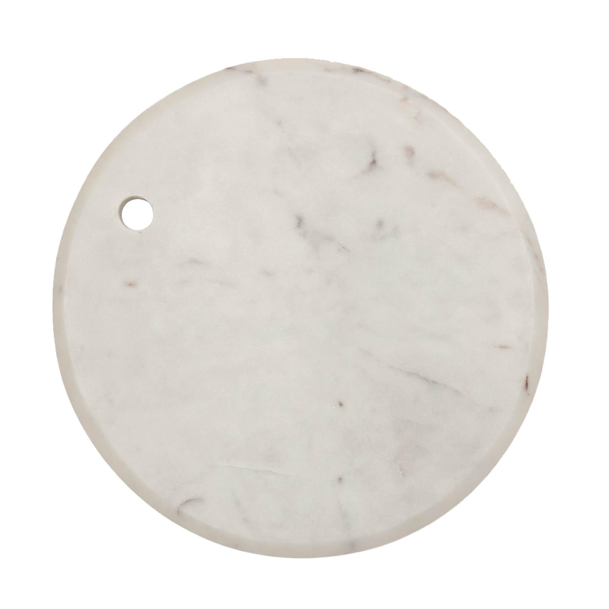 apollo THE HOUSEWARES BRAND Round Marble Board, Heat Resistant