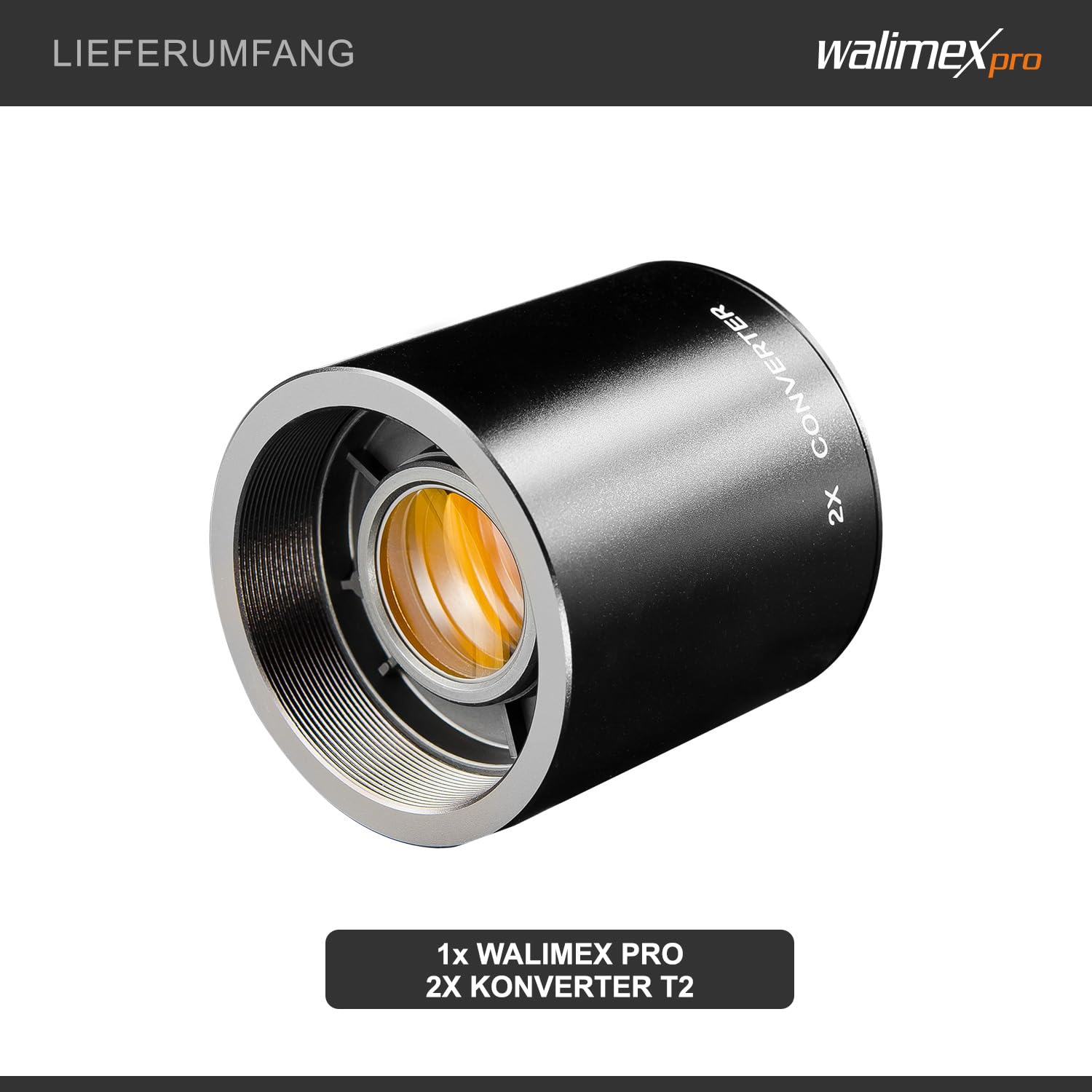 Walimex 12602, 2 convertitori T2