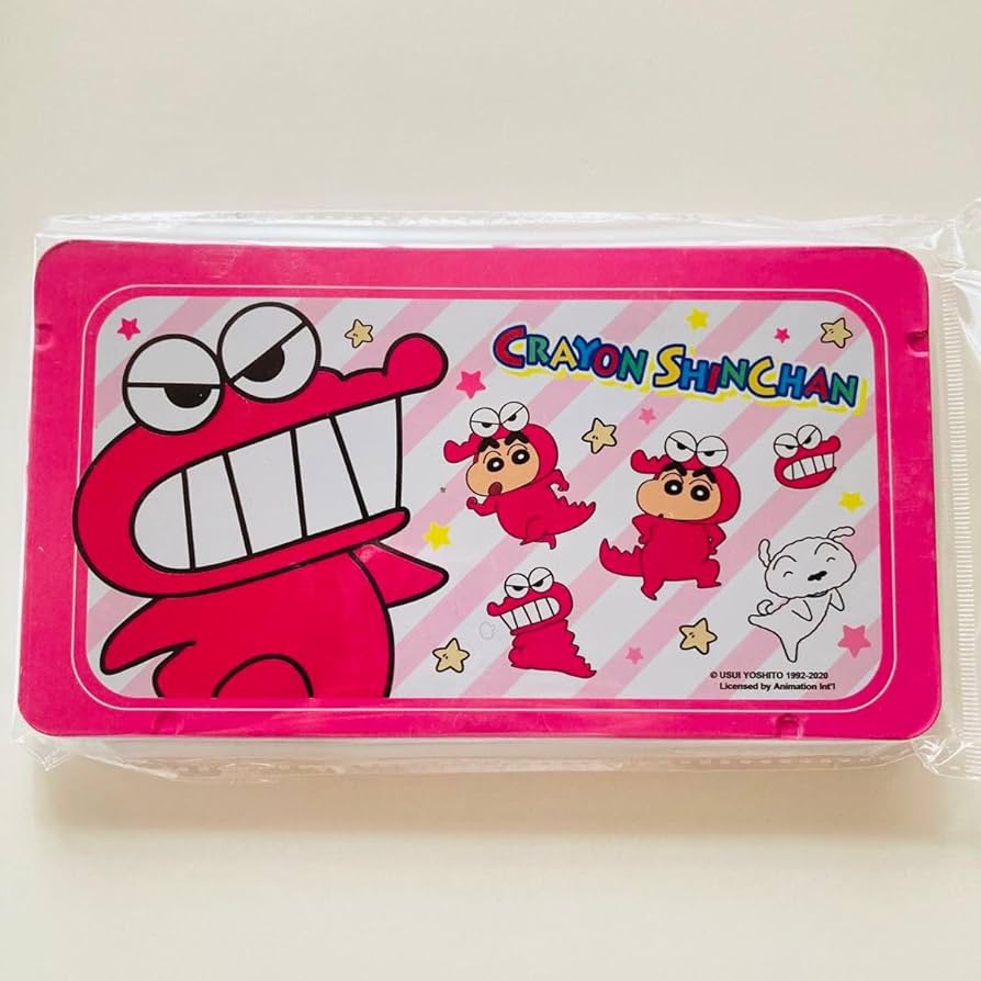 Amazon.co.jp: クレヨン しんちゃん 色鉛筆 12色 ピンク 怪獣