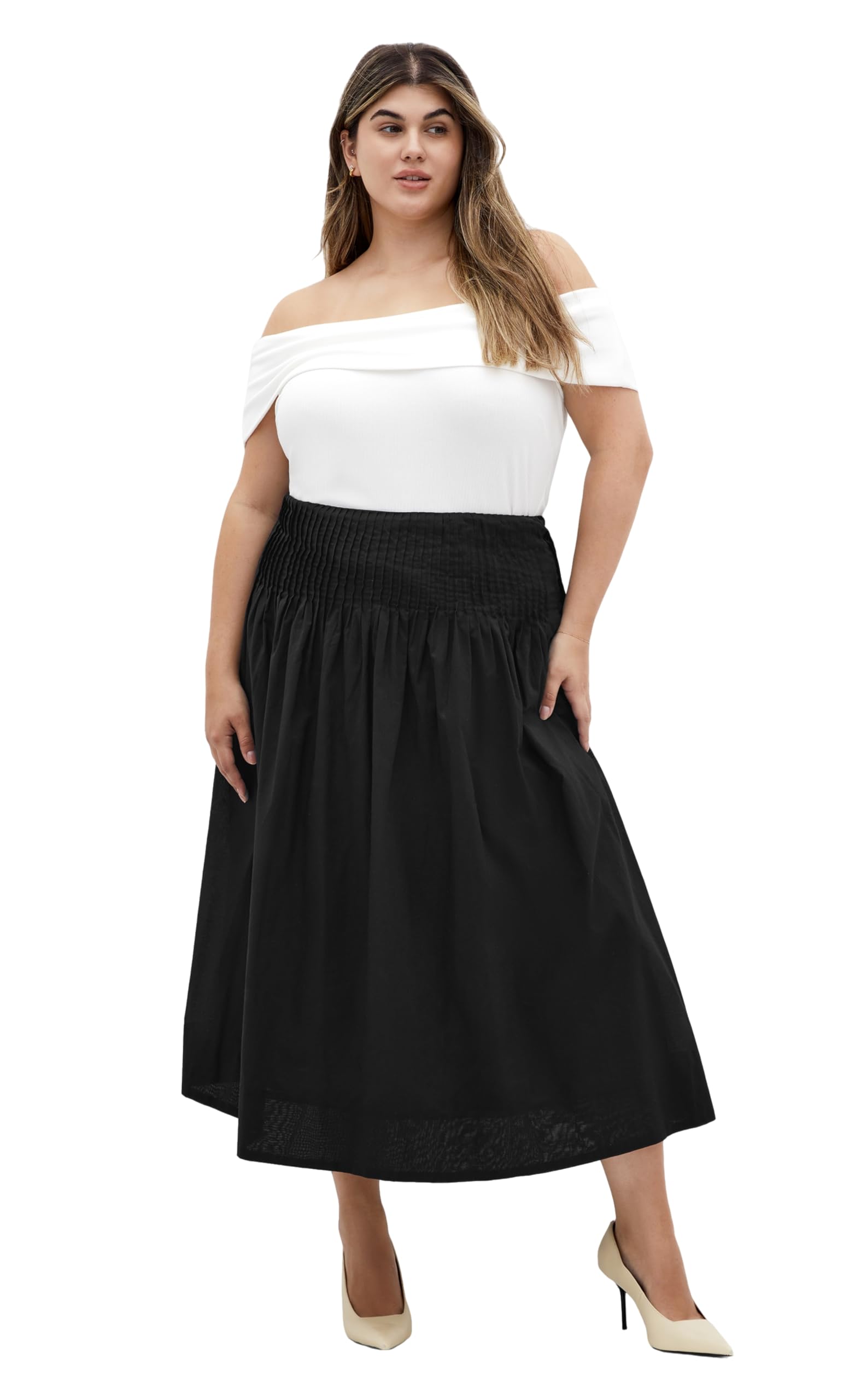 City Chic Womens Plus Size Skirt - Haven