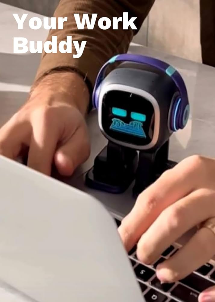 【ほぼ未使用】 EMO_Living Ai Robot ロボット ペット EMO Leobotics - EMO LIVING.AI コンパニオン ロボット支援