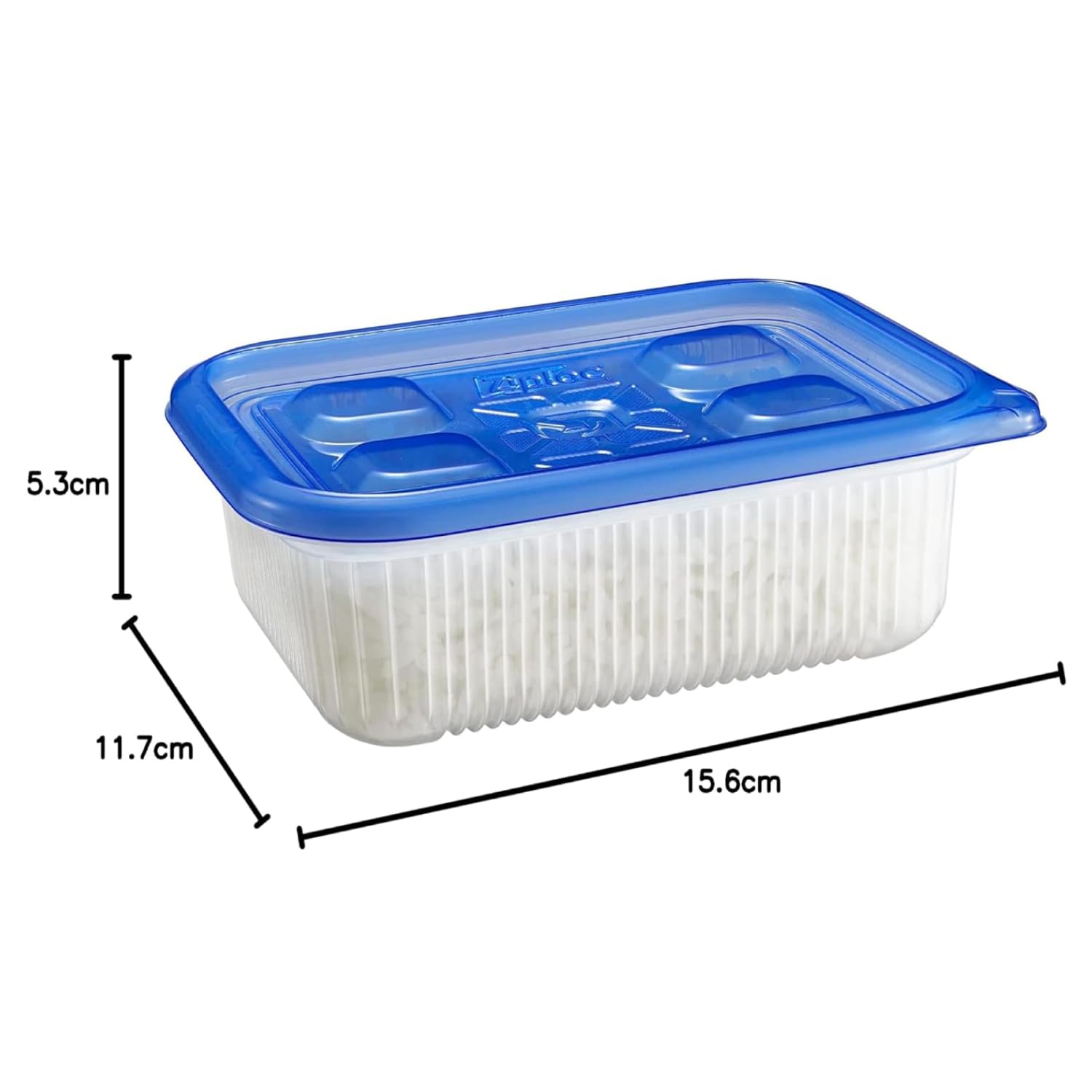 Amazon｜ジップロック コンテナー ごはん保存容器 大盛用 460mL 2個入