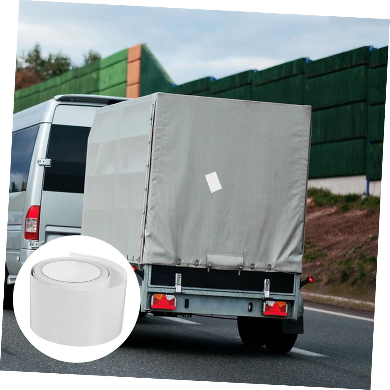 BESPORTBLE 6rolls Awning Repair Tape of Water-Resistant Fiberglass Tape for Rv Tent and Tarp Repairs Strong Self-Adhesive Wide Multi- Use