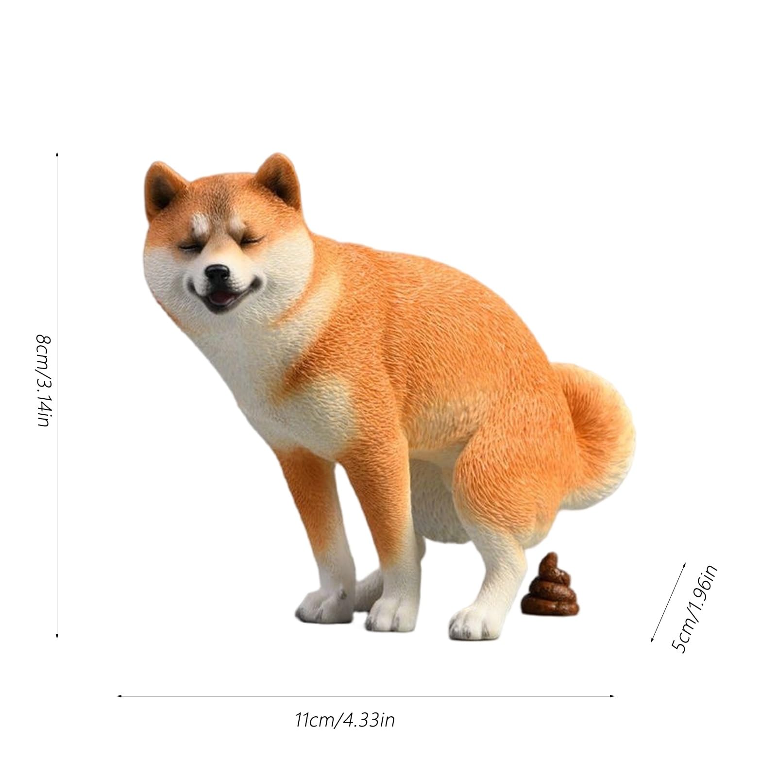 Natural Monuments 柴犬 SP0003 INVASION 希少 Amazon.co.jp: 柴犬 うんち犬の像、ミニ柴犬の置物、樹脂犬の像