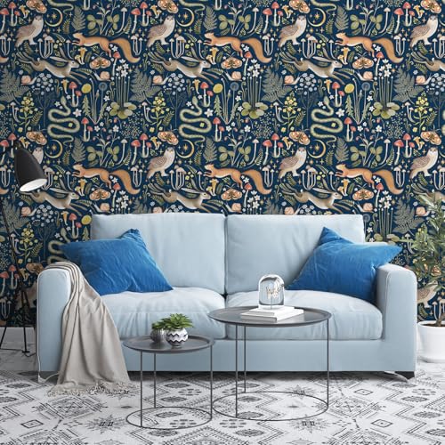 Papier Peint Adhesif Mural Decoratif Thème Jungle Vintage Premium - 5