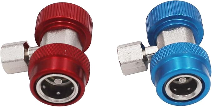 Válvula de Seguridad R134a Automotriz, Acoples Rápidos Alta y Baja Presión miniatura 5