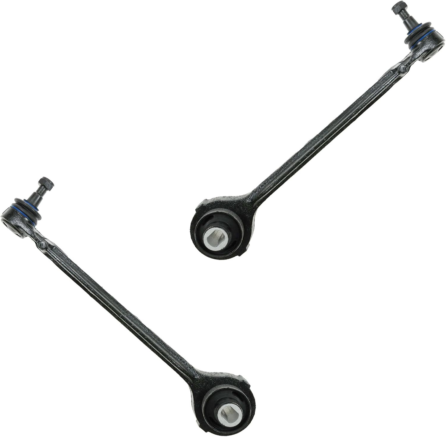 TRQ Front Suspension Kit Complete Strut & Coil Spring Assembly Control Arm with Ball Joint Compatible with 2005-2010 Chrysler 300 2006-2010 Dodge Charger 2005-2008 Magnum
