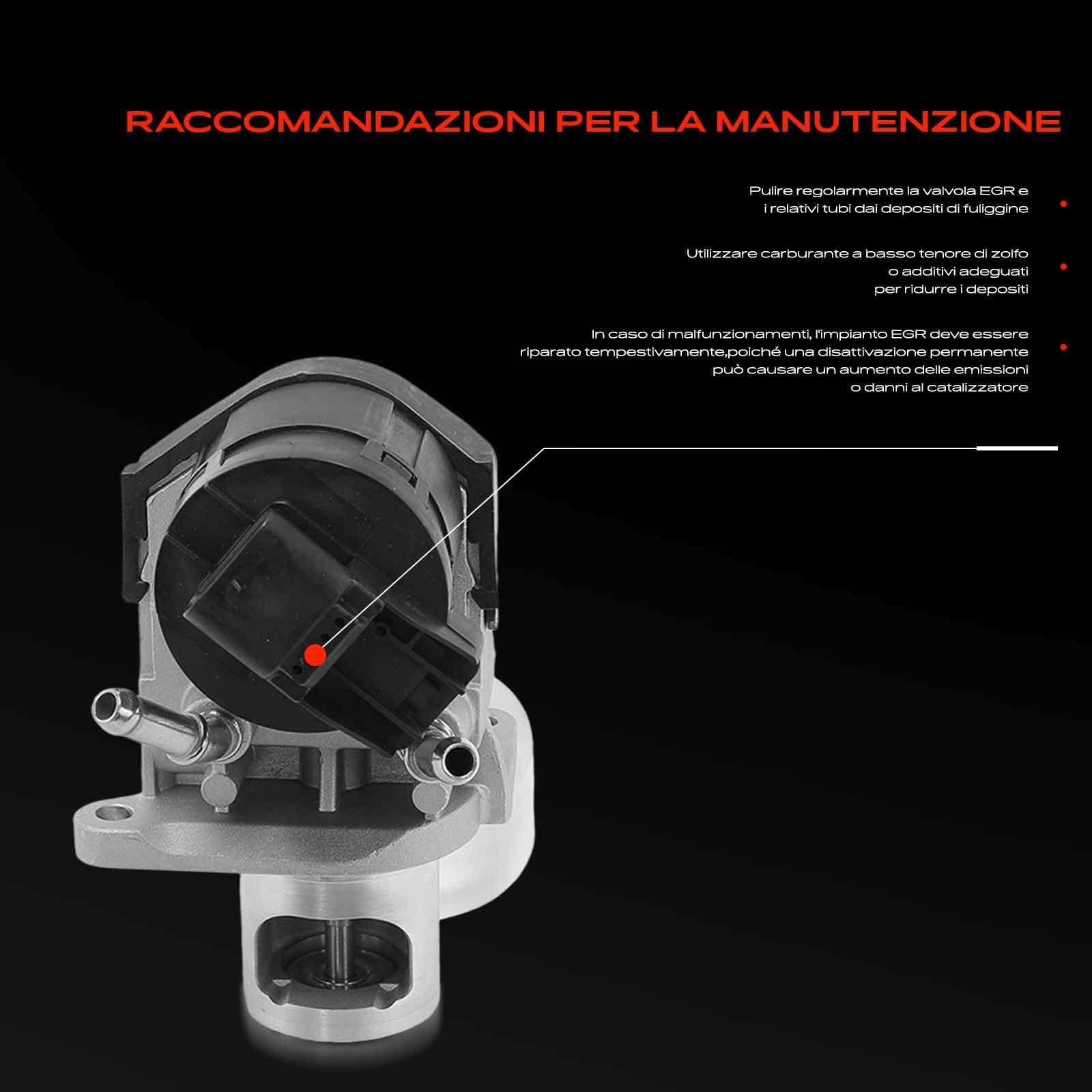 Frankberg Valvola EGR Diesel Compatibile con X3 F25 2.0L Serie 3 Touring F31 2.0L Serie 5 Touring F11 2.0L X1 E84 2.0L X3 F25 3.0L Replace# 555248
