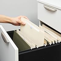 Vista 5 de Staples Jacket File Folders, Letter Size, Manila, 2‑Inch Expandable Sides, Heavy‑Duty Construction – 50/Pack