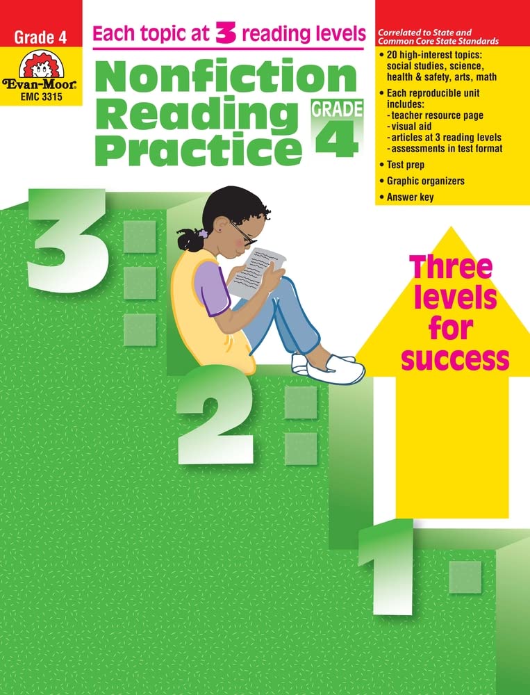 Buy Nonfiction Reading Practice, Grade 4 — BookShops.in