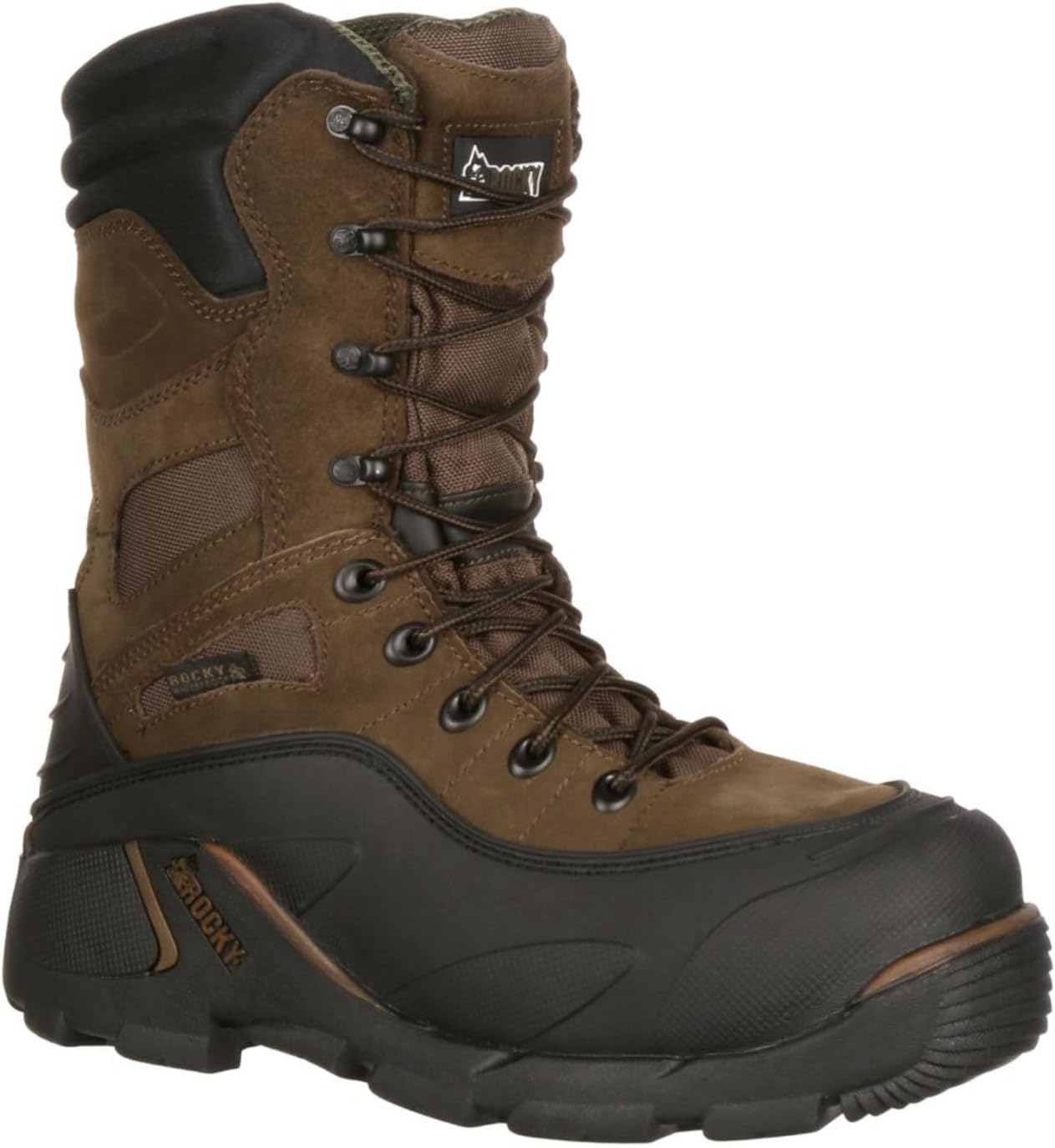 ROCKY Blizzard Stalker Steel Toe Waterproof 1200G Insulated Work Boot