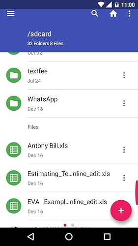 AndroXLS editor for XLS sheets