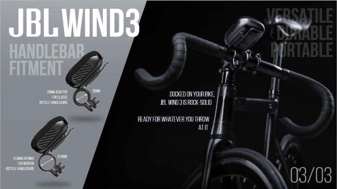 Jbl Wind 3S Fahrrad Lautsprecher Bluetooth – Bild 5