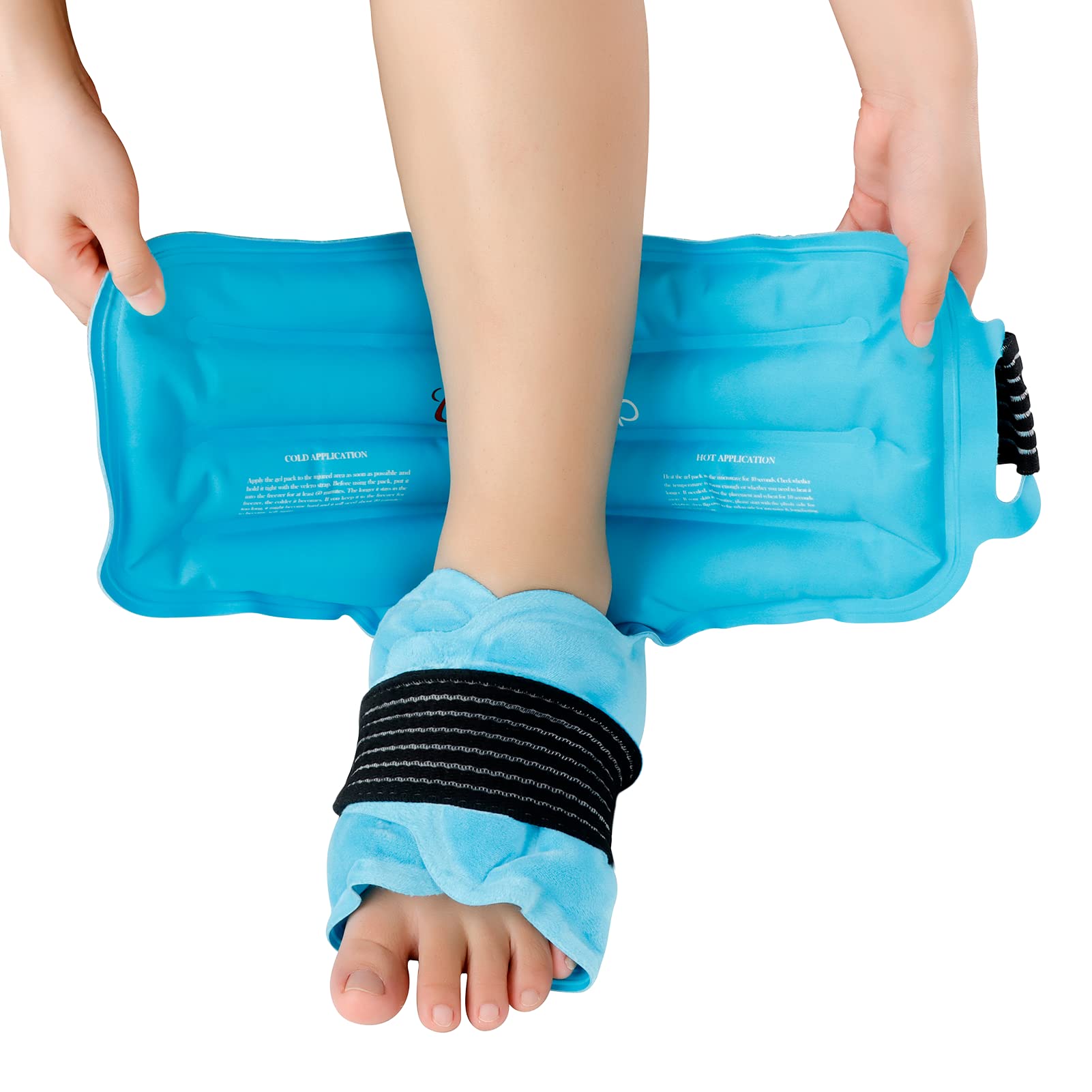 Buy Comfytemp Ankle Ice Pack Wrap for Foot Pain , Reusable Gel Pack for