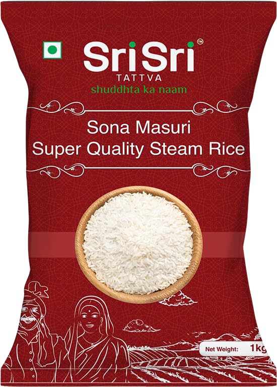 See full amazon price history chart for Sri Sri TATTVA shuddhta ka naam Sona Masuri Super Quality Steam Rice, 1Kg (Pack Of 1) Sri Sri TATTVA shuddhta ka naam Sona Masuri Super Quality Steam Rice, 1Kg (Pack Of 1) (B0D22WQTPX) Amazon Price History, Amazon Price Tracker
