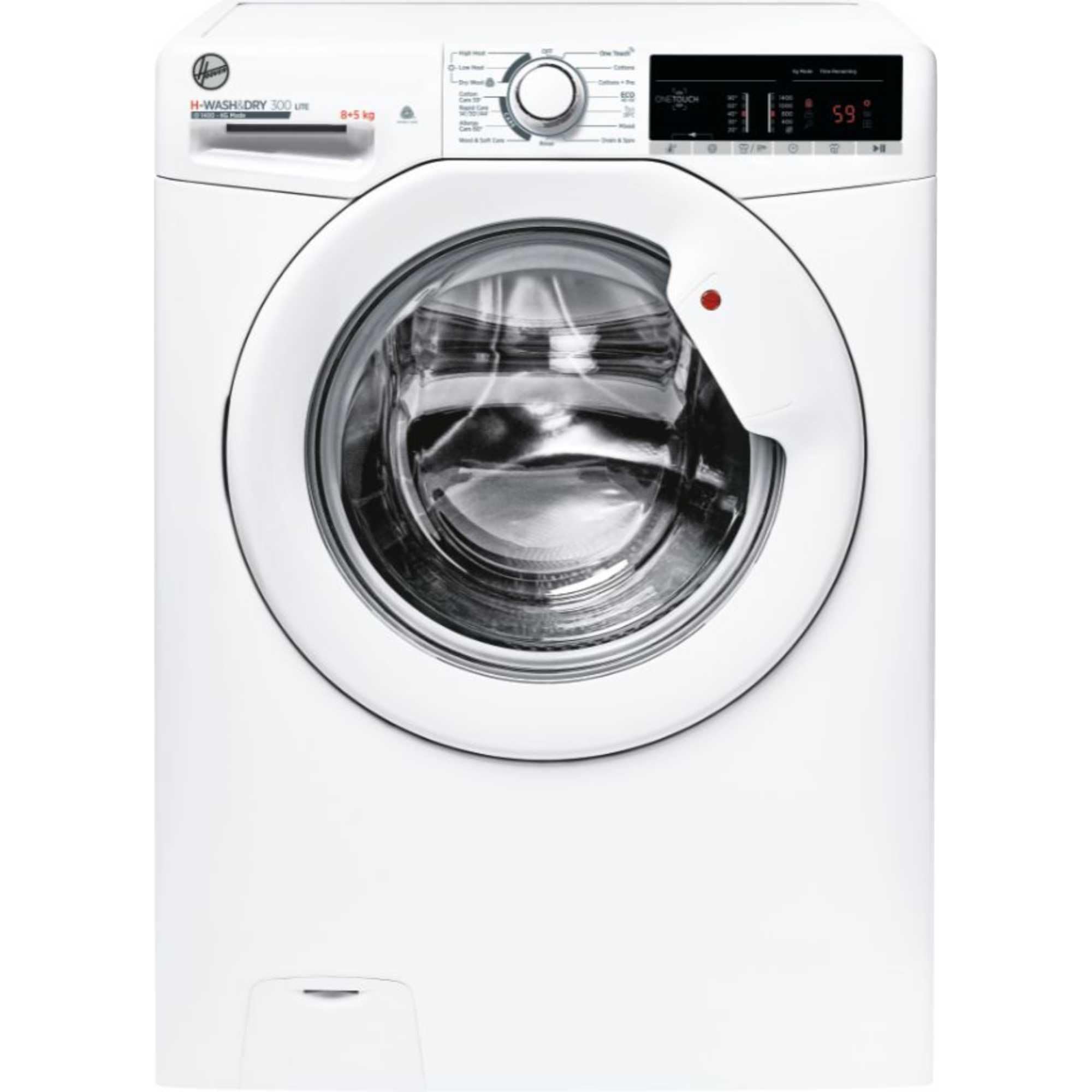 Hoover White H-Wash 300 H3d 485Te Nfc 8 Kg Washer Dryer